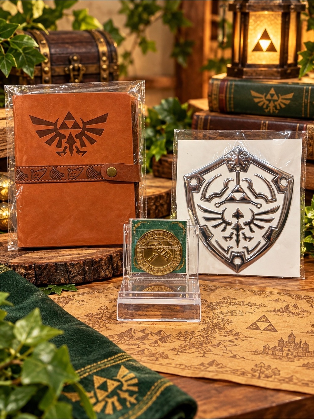 Nintendo Legend of Zelda 3-Piece Collectible Bundle NWT